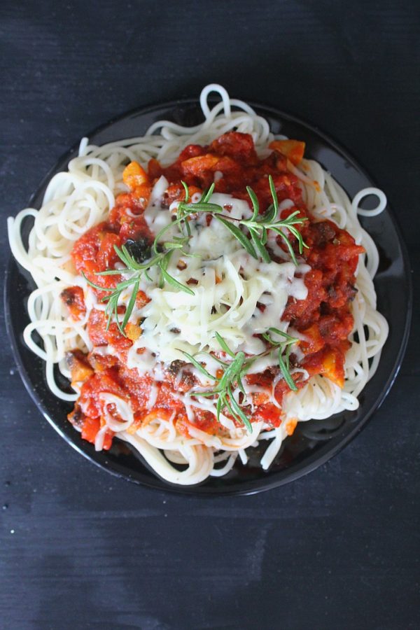 Vegetable Spaghetti Sauce, Homemade From Scratch!