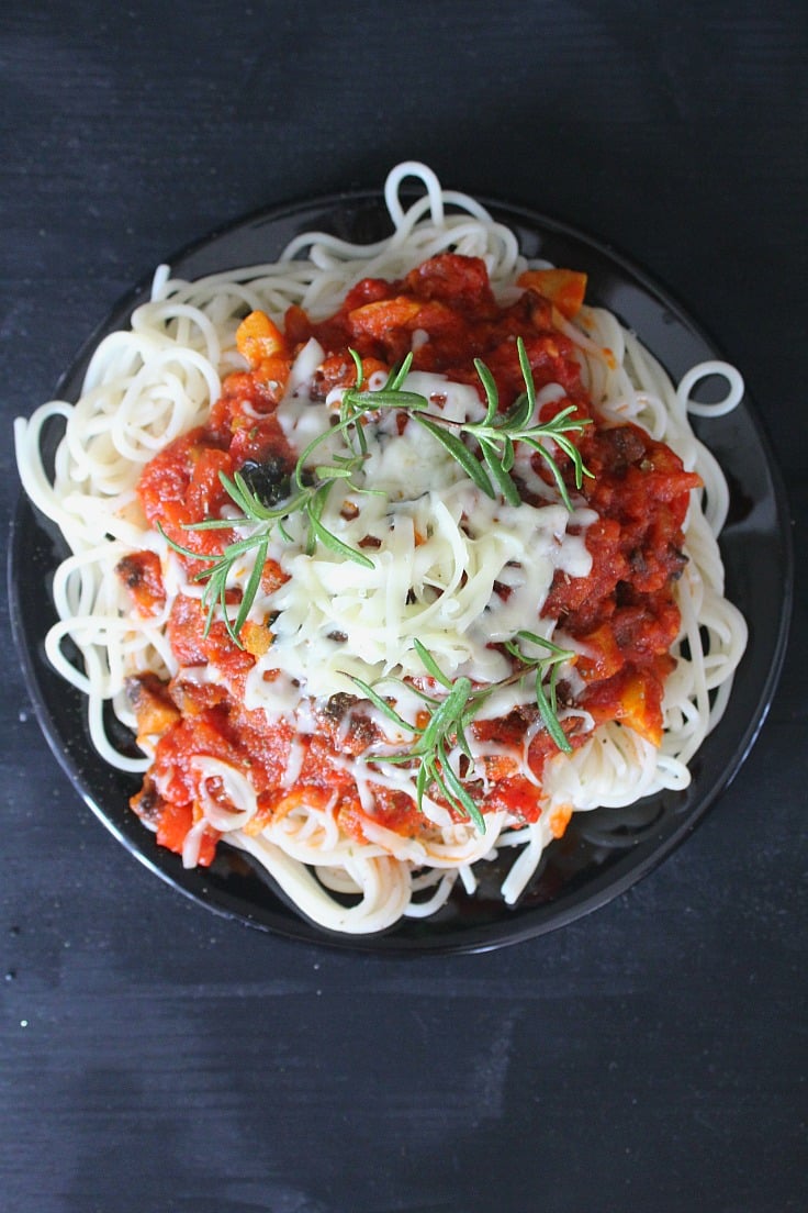 Vegetable Spaghetti Sauce Recipe