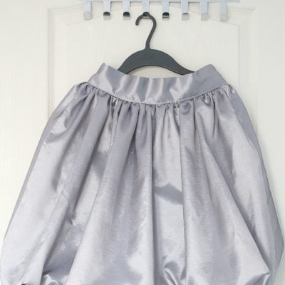 Women’s bubble skirt sewing tutorial