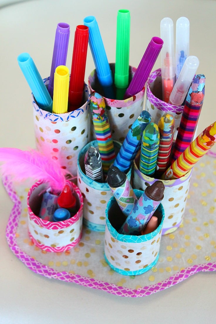 Diy Pencil Holder Toilet Paper Roll 2024