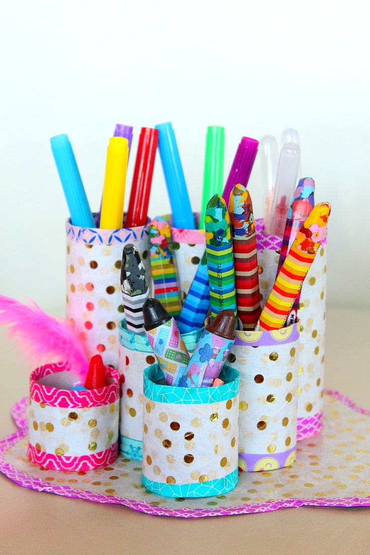 Easy DIY Pencil Holder