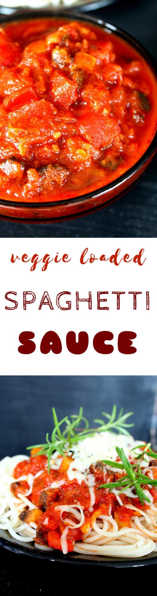 Vegetable Spaghetti Sauce, Homemade From Scratch!