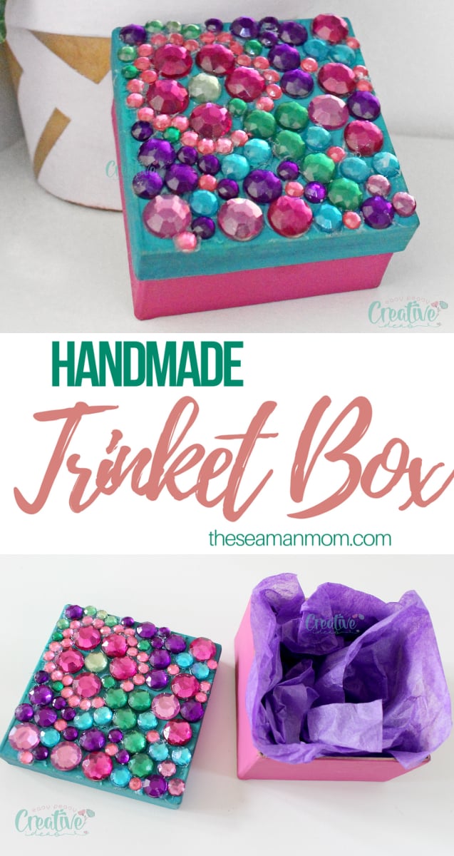 Handmade jewelry box