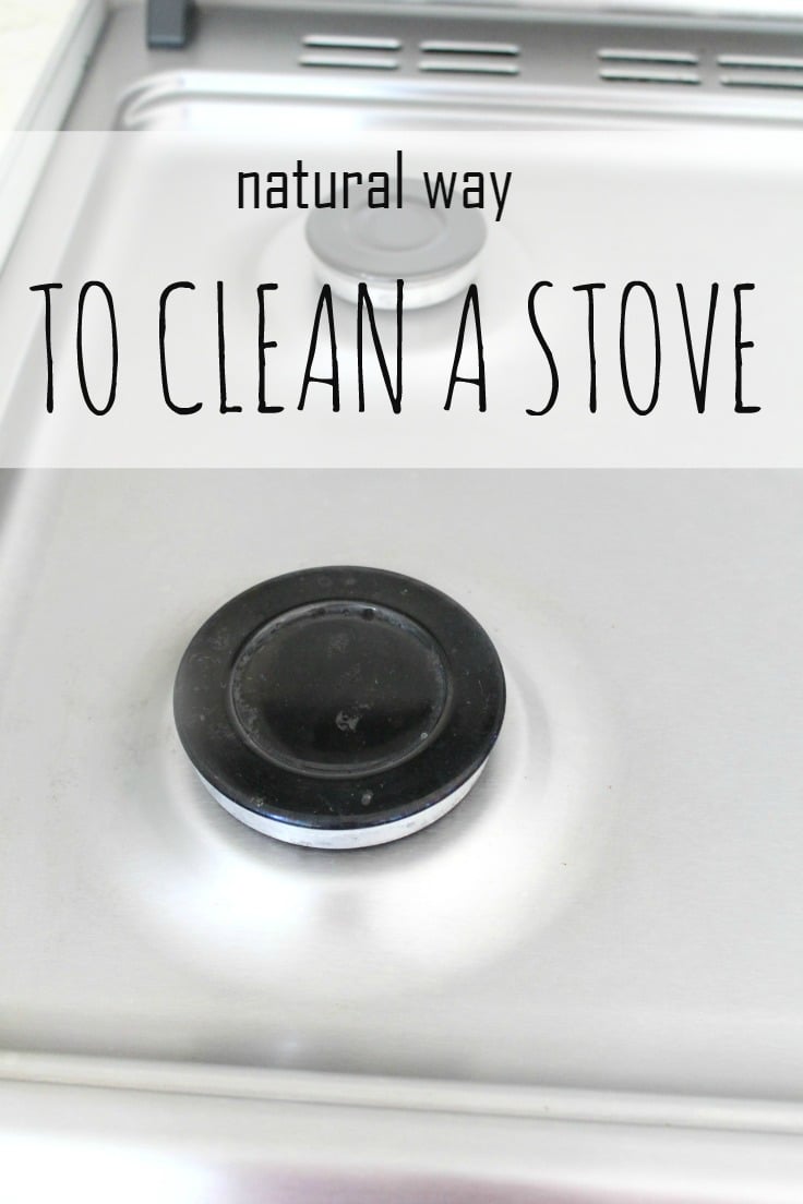 How to clean stove top