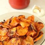 Homemade Garlic Potato Chips