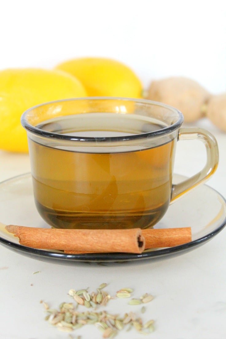 Tea recipe that helps with bloating