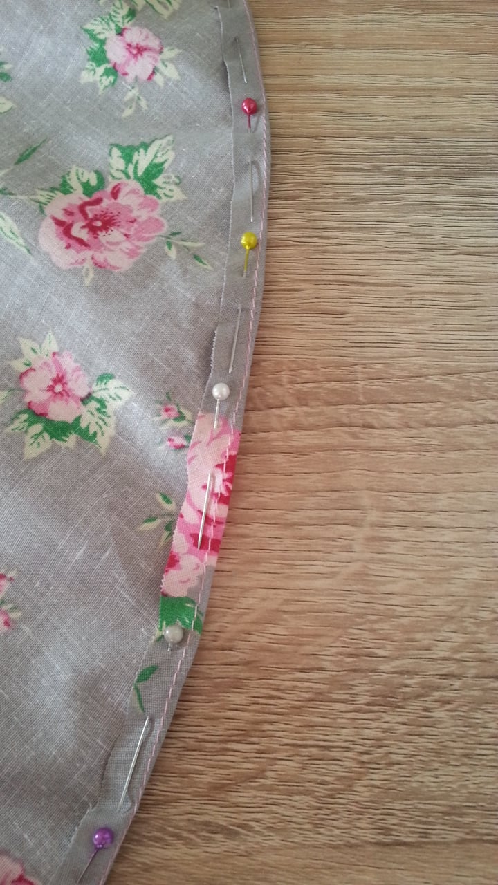 7 Steps To Sewing A Perfect CURVED HEM - Easy Peasy Creative Ideas