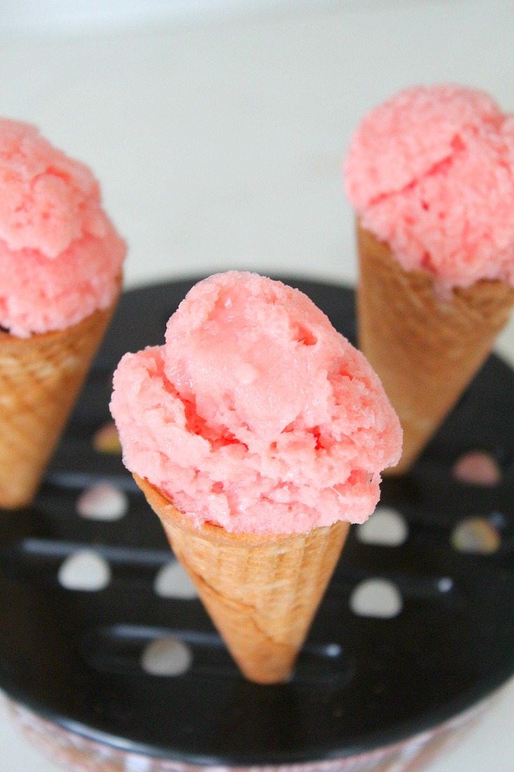 Watermelon Ice Cream Recipe With Fresh Fruit & Greek Yogurt