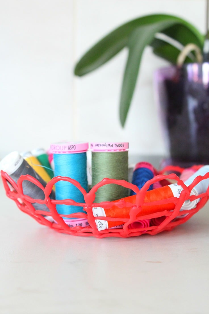 DIY Hot Glue Bowl