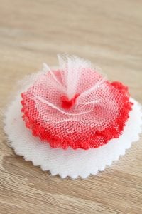 Easy DIY fabric flowers