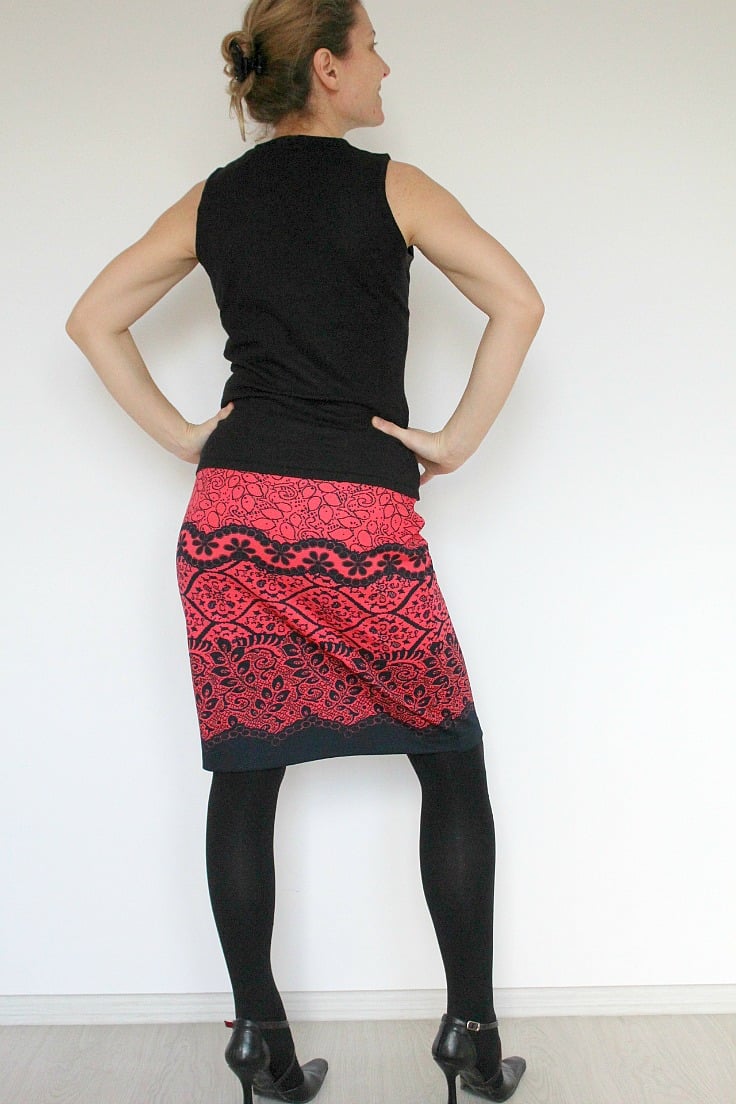 Easy Womens Skirt Tutorial