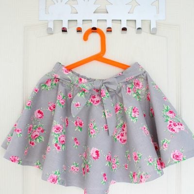 How to make a Circle Skirt With Elastic Waistband