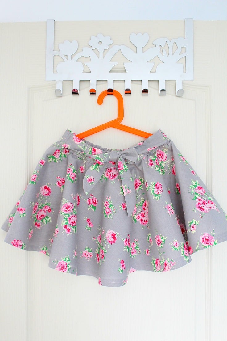 How to Make a CIRCLE SKIRT PATTERN - Easy Peasy Creative Ideas