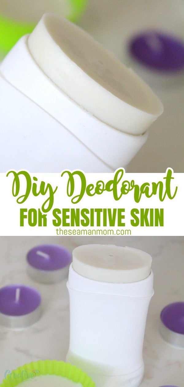 Natural deodorant for sensitive skin