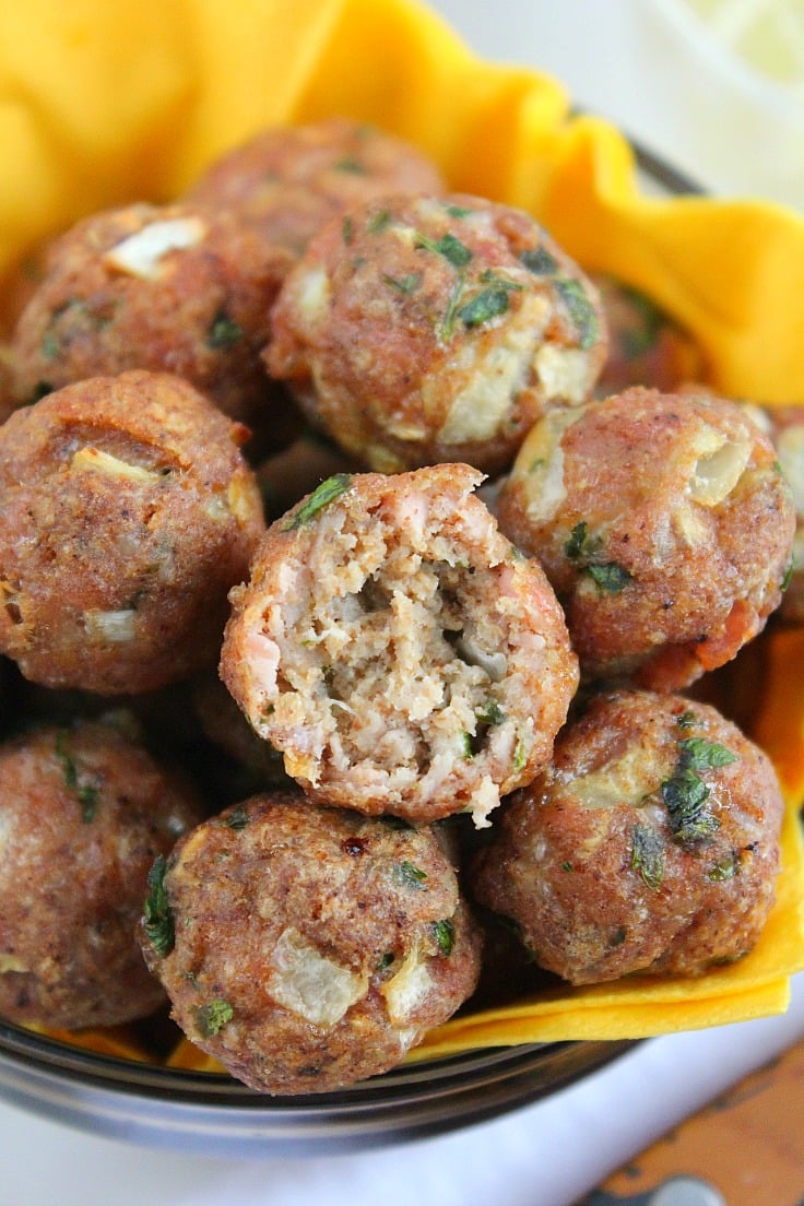 Healthy Baked Meatballs You'll Want To Make Over And Over