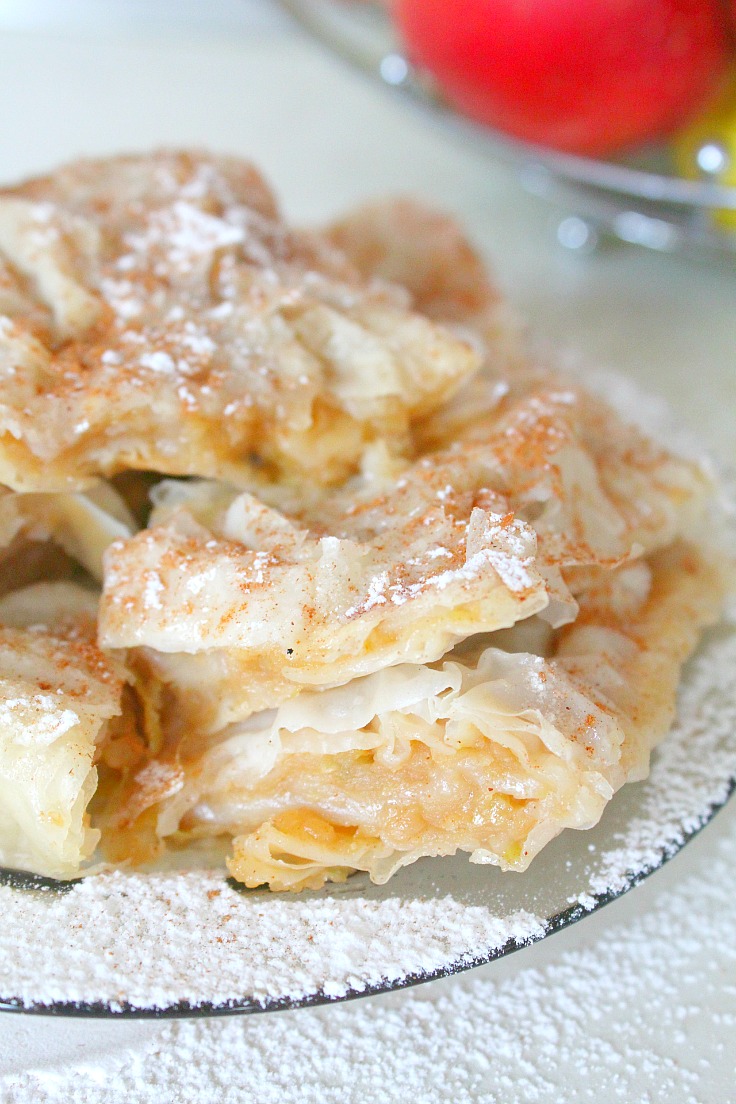 Homemade Easy Apple Pie Recipe With Filo Pastry