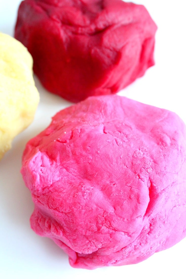 Easy homemade playdough