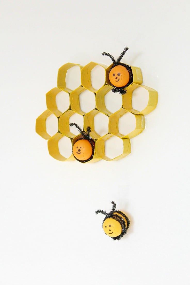 Toilet Paper Roll Bee - The Best Ideas for Kids