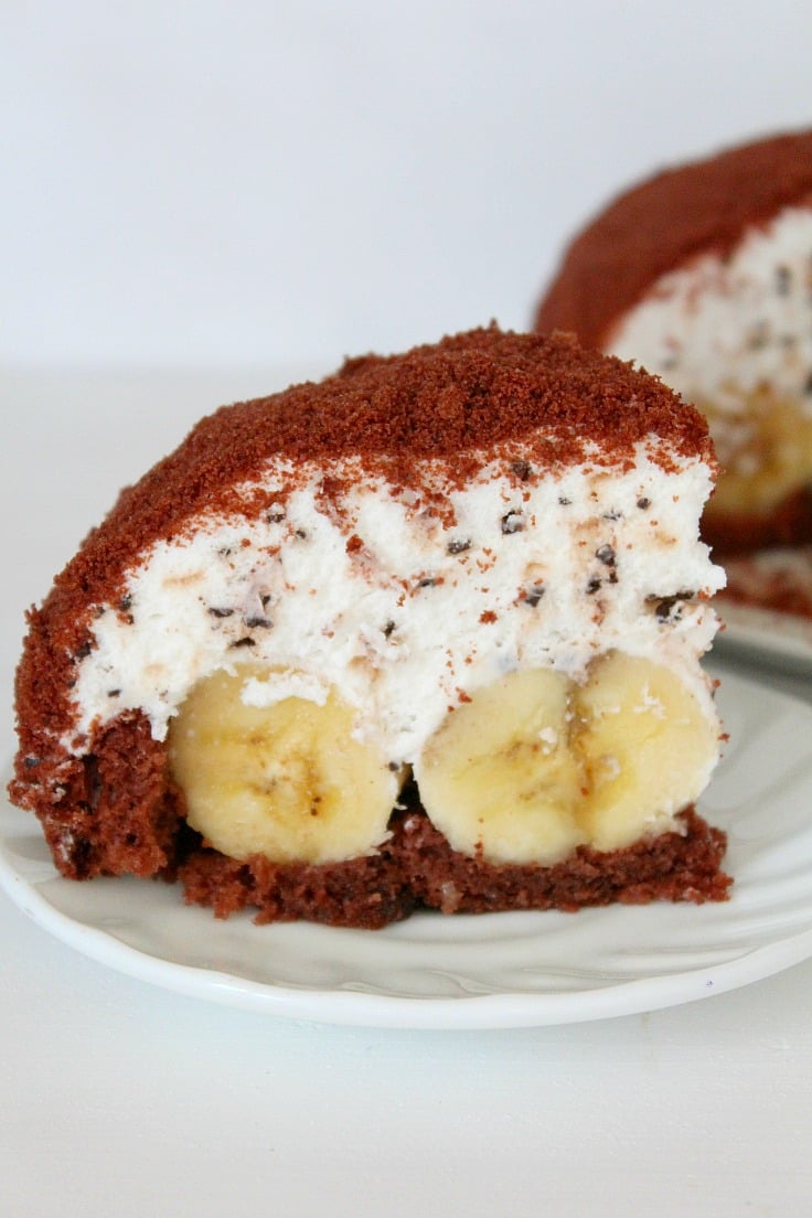 Chocolate Mousse Dome Cake with Hazelnut Crumb - G'day Soufflé