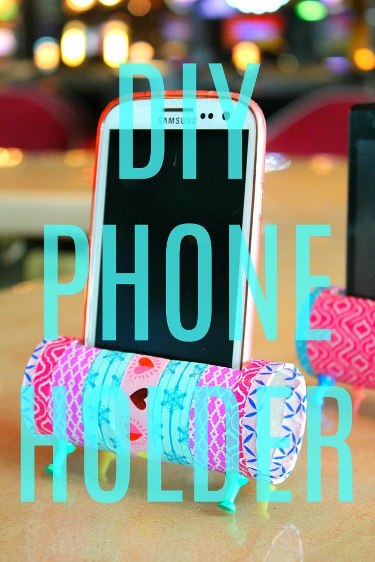 DIY Phone Holder With Toilet Paper Rolls Easy Craft