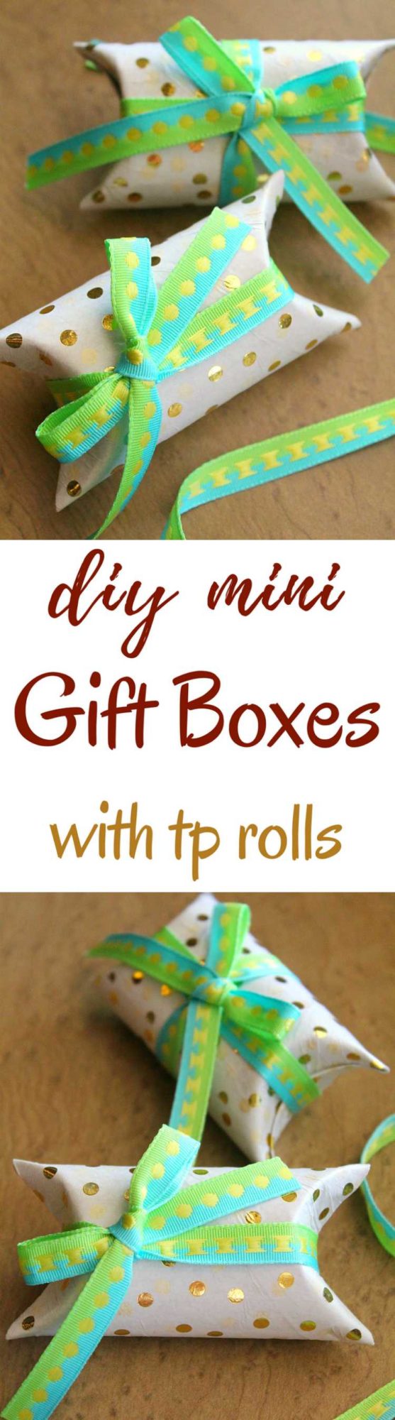 Toilet Paper Roll Gift Box Adorable & Perfect For Small Items