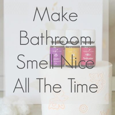 How to make your bathroom smell nice all the time