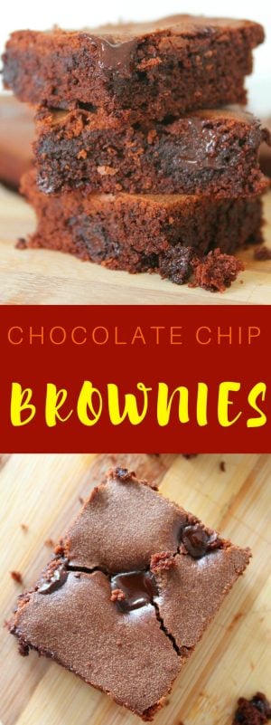 Chocolate Chip Brownies Recipe With Cocoa Powder