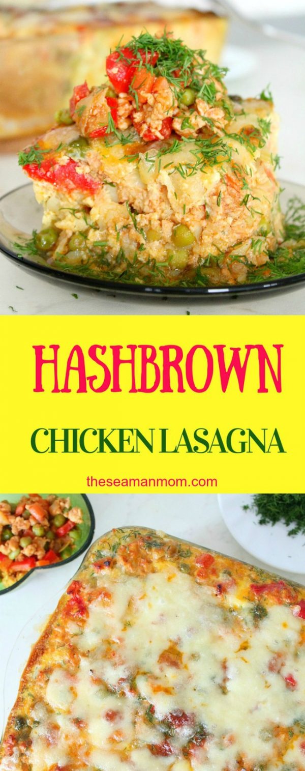 Chicken Hash Brown Casserole Lasagna With vegetables