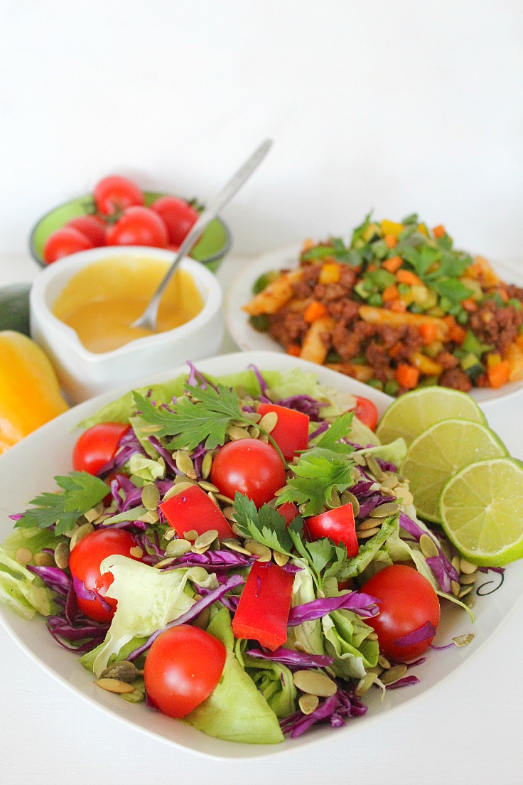 Crispy Red Cabbage Salad