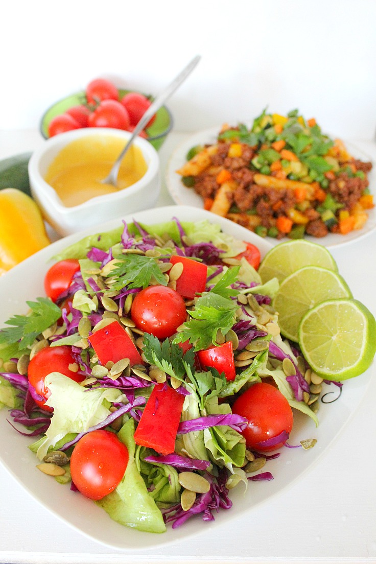 Crispy Red Cabbage Salad