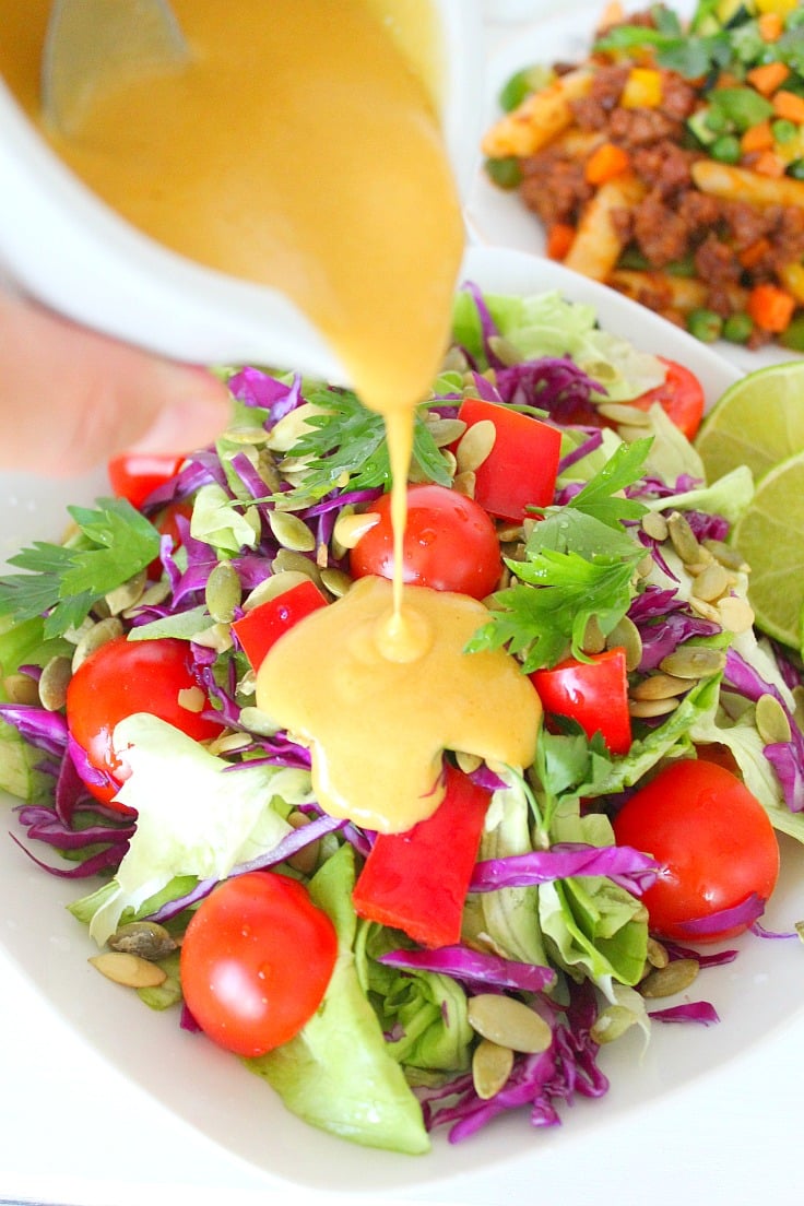 Crispy Red Cabbage Salad