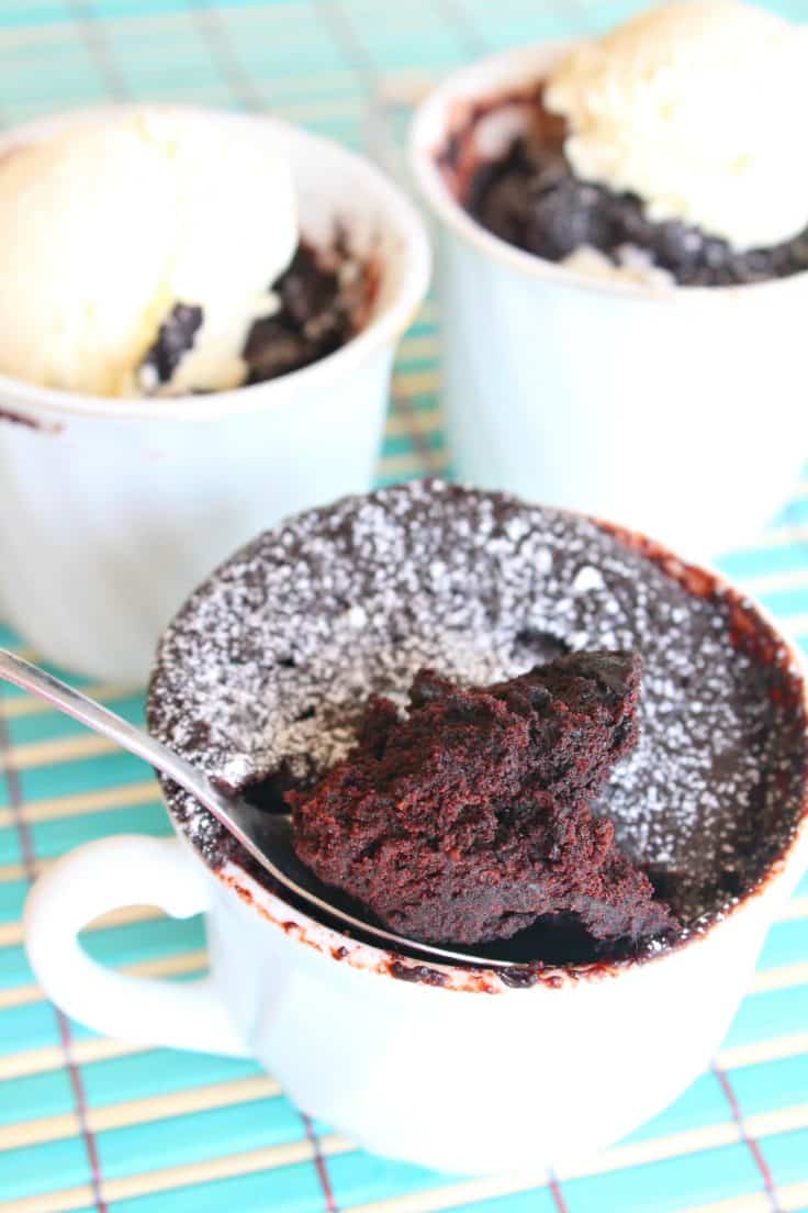 Brownie in a cup