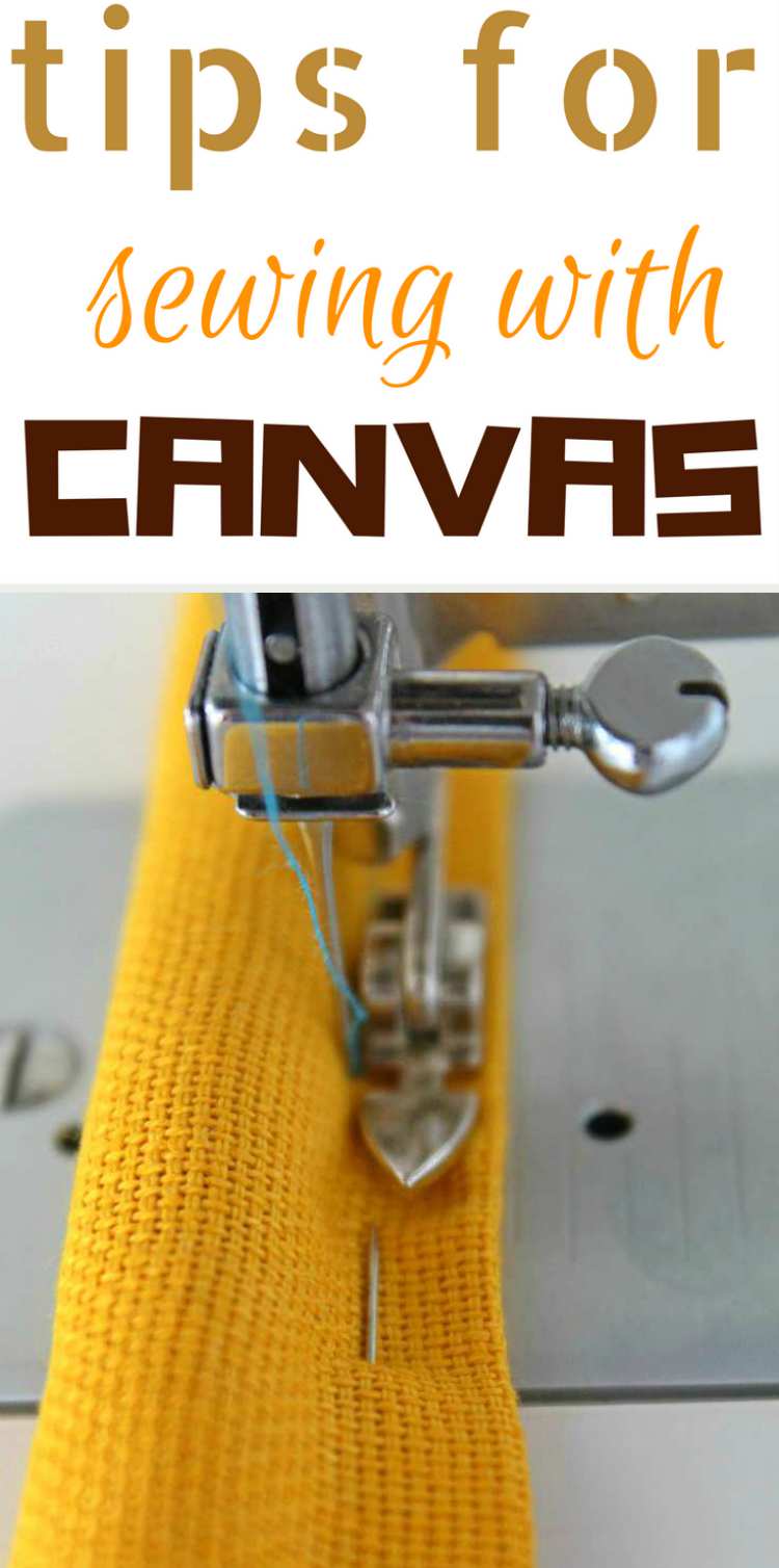 Sewing Canvas Tips To Use On A Home Sewing Machine