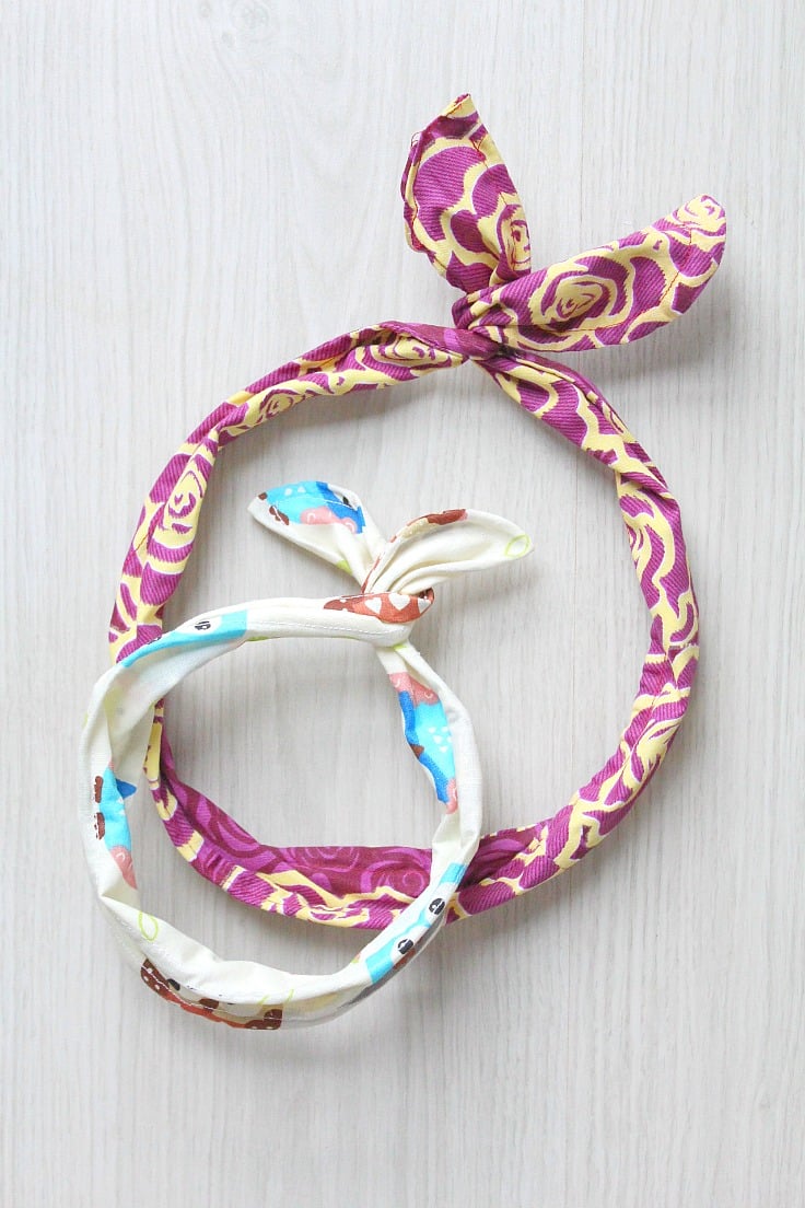 Twist Wire Headband Sewing Pattern - Easy Peasy Creative Ideas