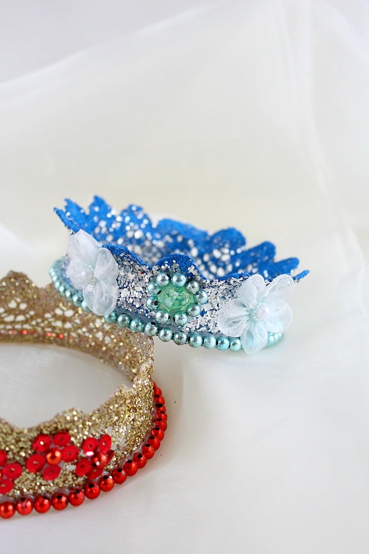 diy crown headband