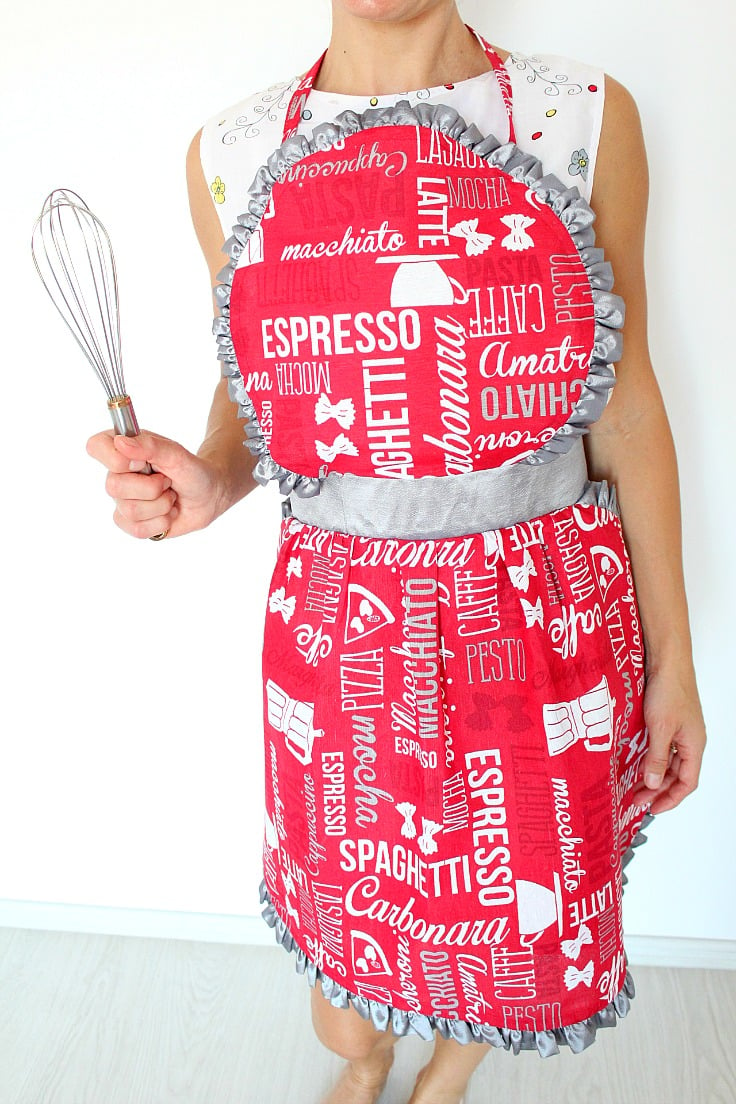how to make an apron