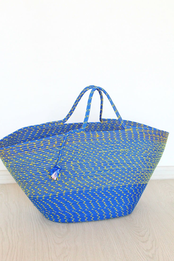 Diy Handmade Bag Basket Polyester