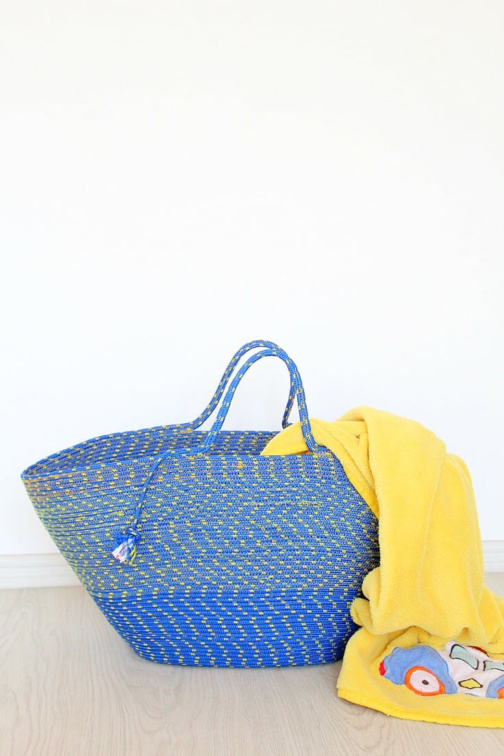 Diy rope best sale market bag