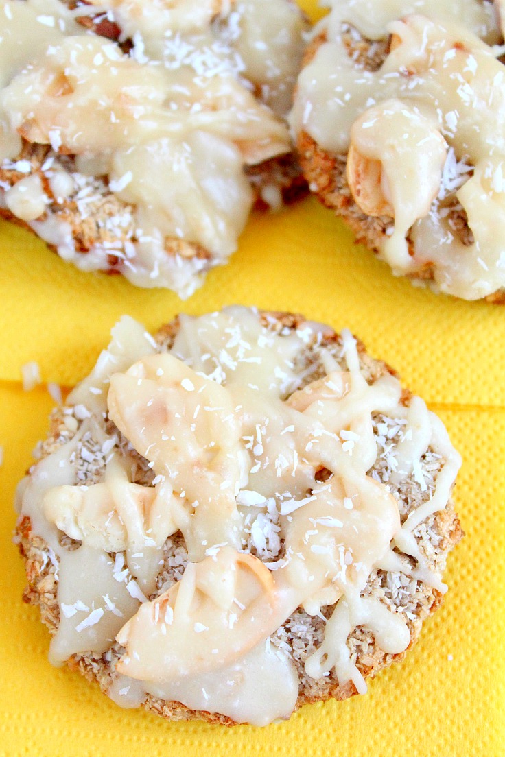 Banana Coconut Cookies