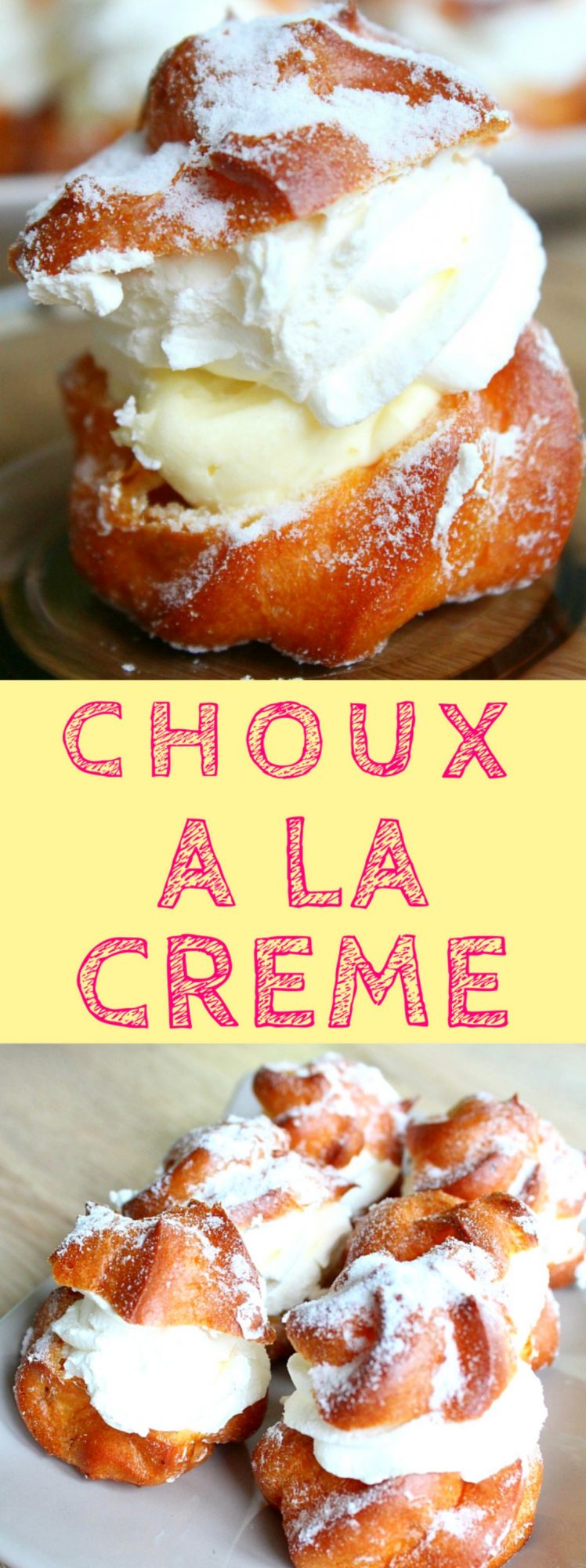 Easy French Cream Puffs Recipe Choux a la creme