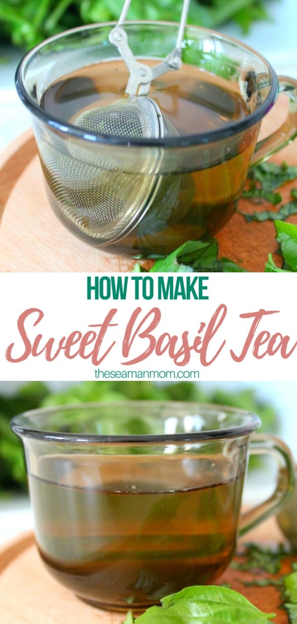 How To Make Basil Tea With Fresh Ginger Lemon Juice Honey