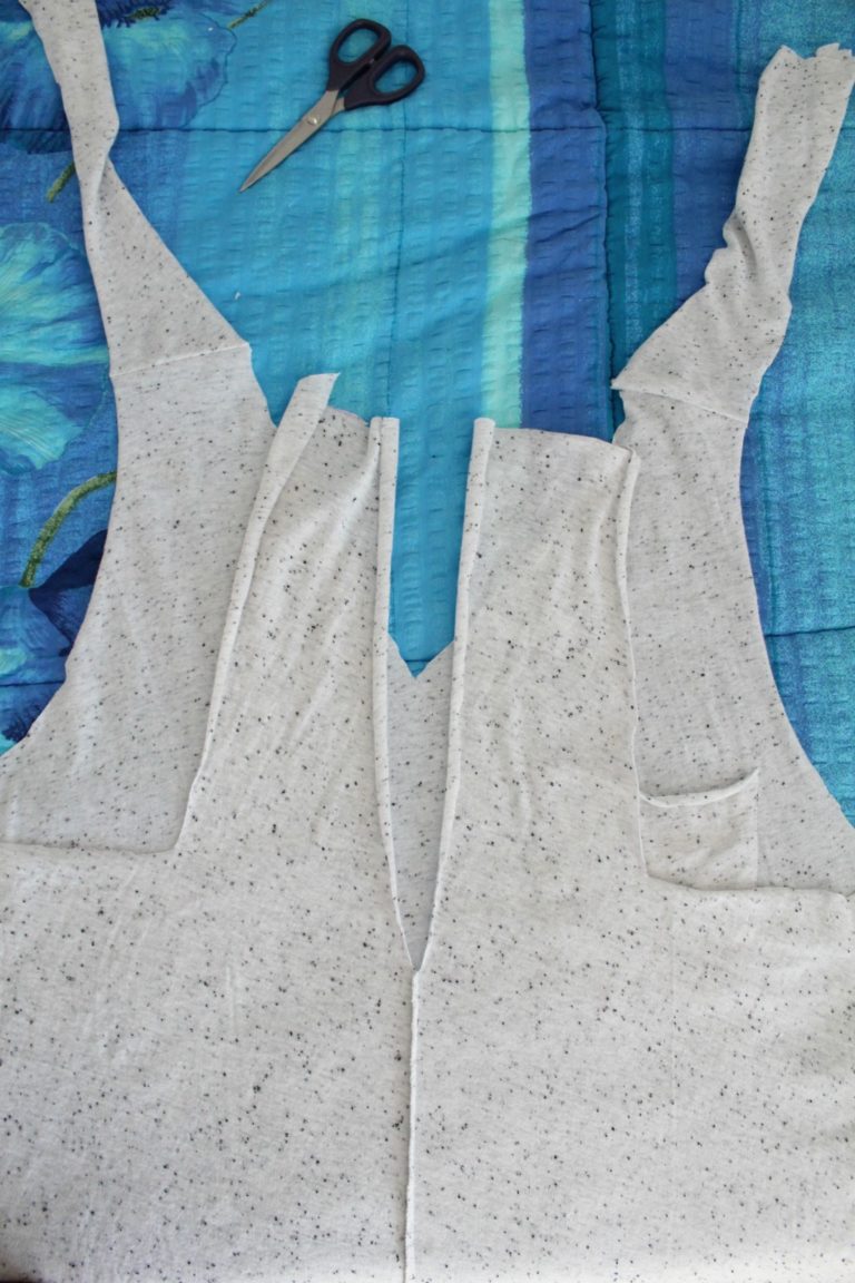 DIY Beach Cover Up No Sew From A Man S T Shirt