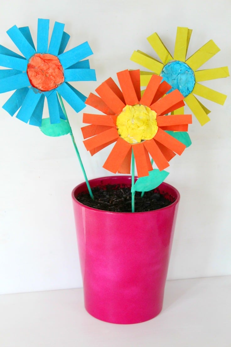 diy paper flowers for kids