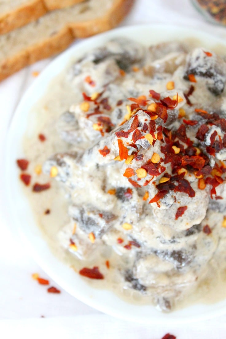 sour cream mushroom sauce