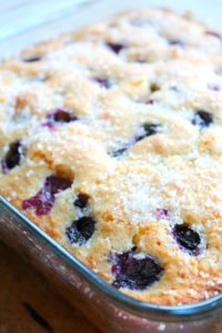 Blueberry Breakfast Cake With Buttermilk And Citrus Zest