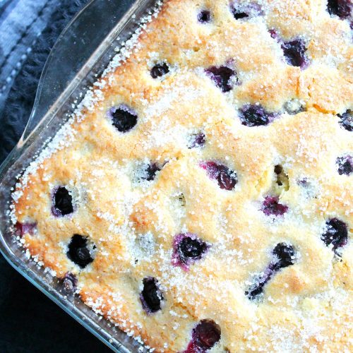 Blueberry Breakfast Cake With Buttermilk And Citrus Zest