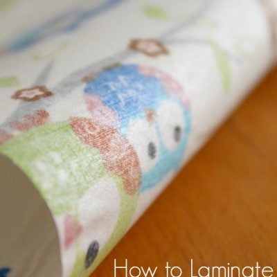 How To Laminate Fabric At Home