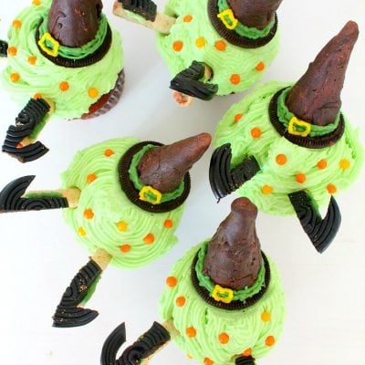 Wicked Witch Halloween Cupcakes Recipe