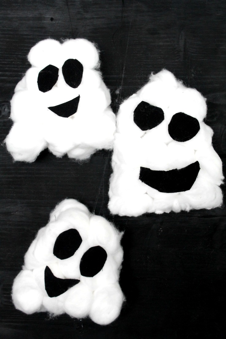 Easy Halloween Ghosts