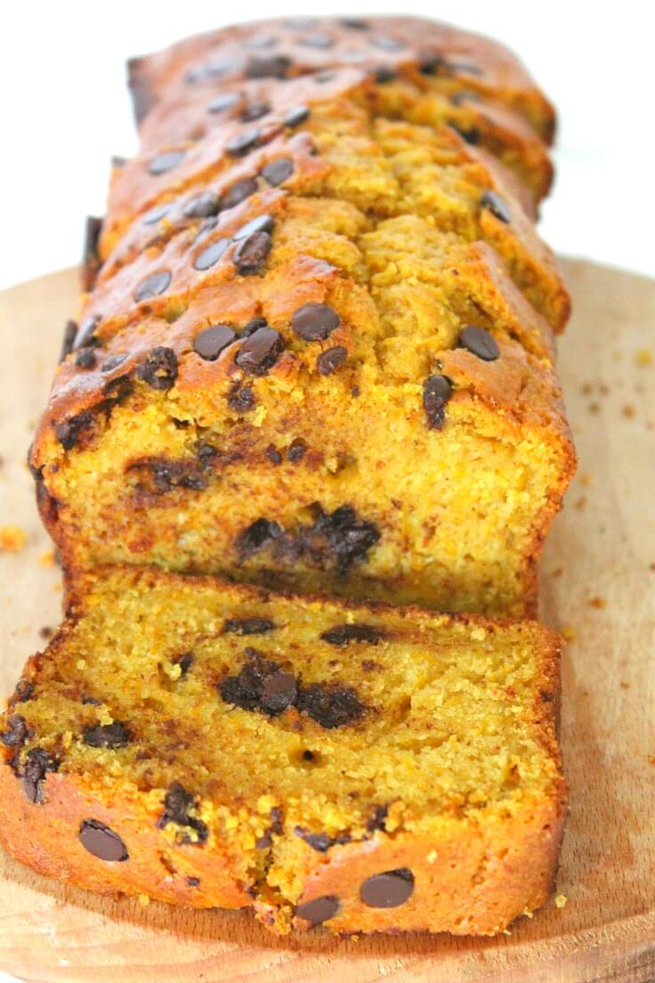 Chocolate pumpkin bread